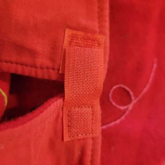 Wool Christmas Tree Skirt with Applied Traditional Christmas Decorations - Picture 10 of 12